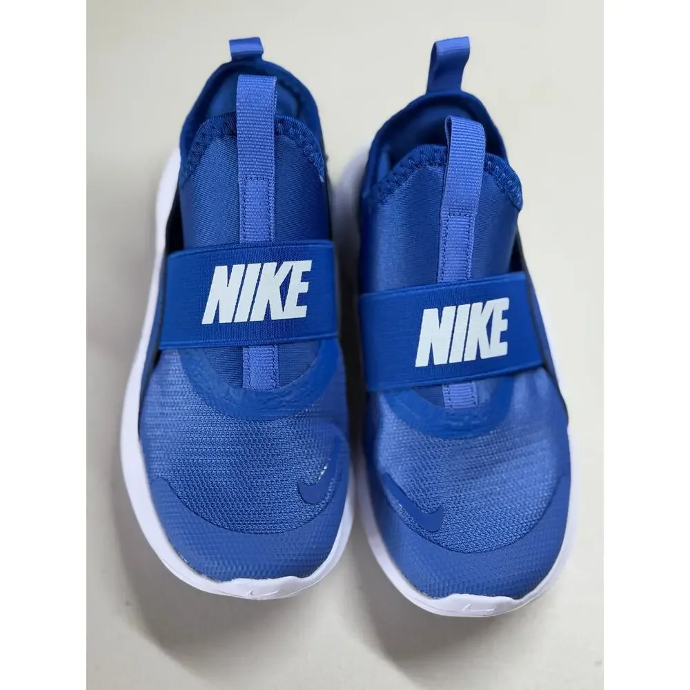 NEW! Nike 1Y Flex Runner 4 PS Blue Slip-On Sneaker - Kids'